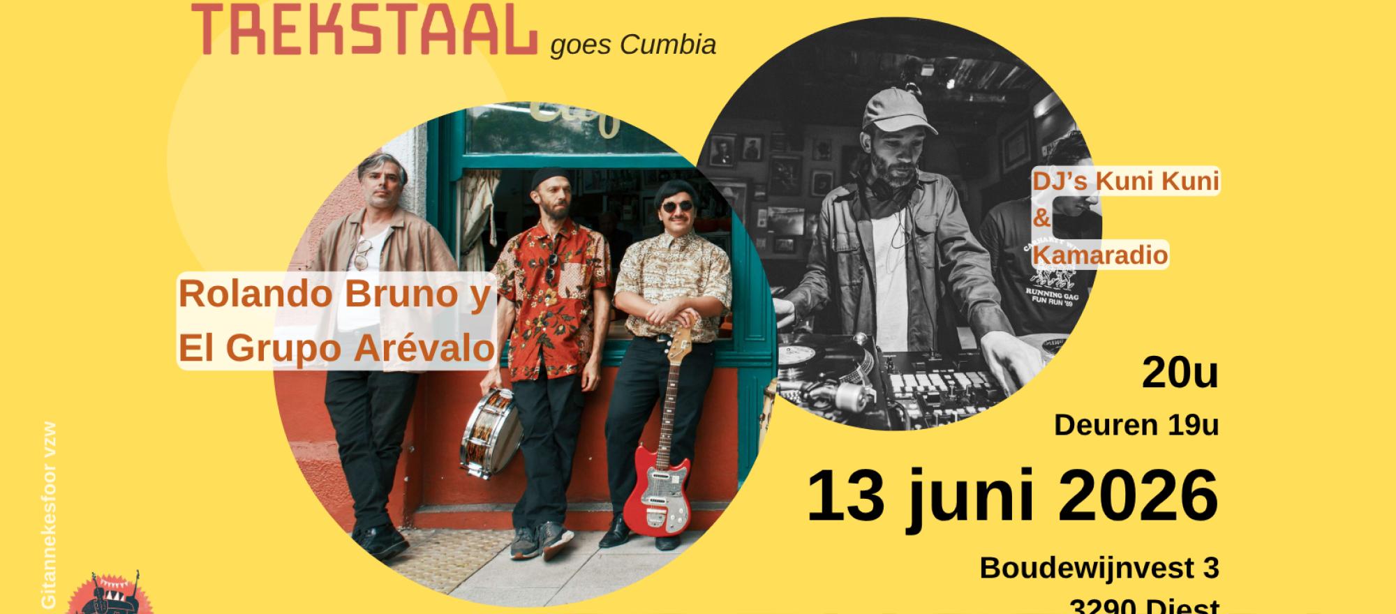 Trekstaal goes Cumbia banner